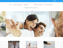 Tablet Screenshot of medicosessuologo.it